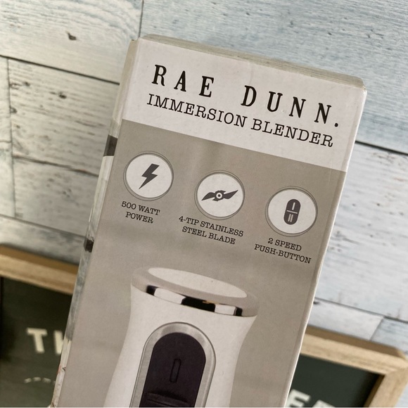 Rae Dunn Home Decor Kitchen Hand Blender - Picture 11 of 13